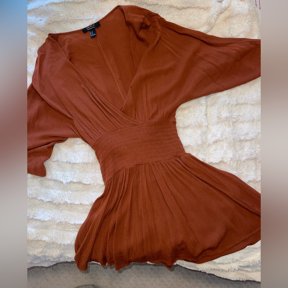Burnt Orange Dress